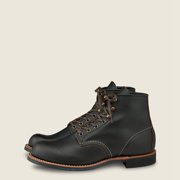 Heritage Støvler Herre - Red Wing Blacksmith - 6-Inch Prairie Læder - Sort - WDGPKX-046